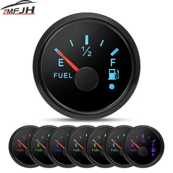 Medidor de nivel de combustible 52 mm 12/24 V para coche y barco
