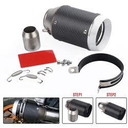 Tubo de Escape Universal 51mm para motos - Kawasaki Yamaha Honda