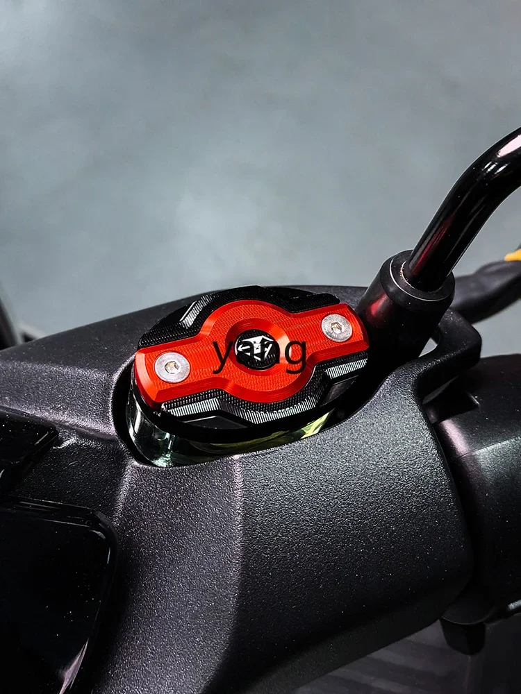 CX Polar core AE2 cubierta superior de bomba vehículo eléctrico modificado cubierta de copa de aceite de freno delantero cubierta protectora de bomba de freno de disco - imagen 3