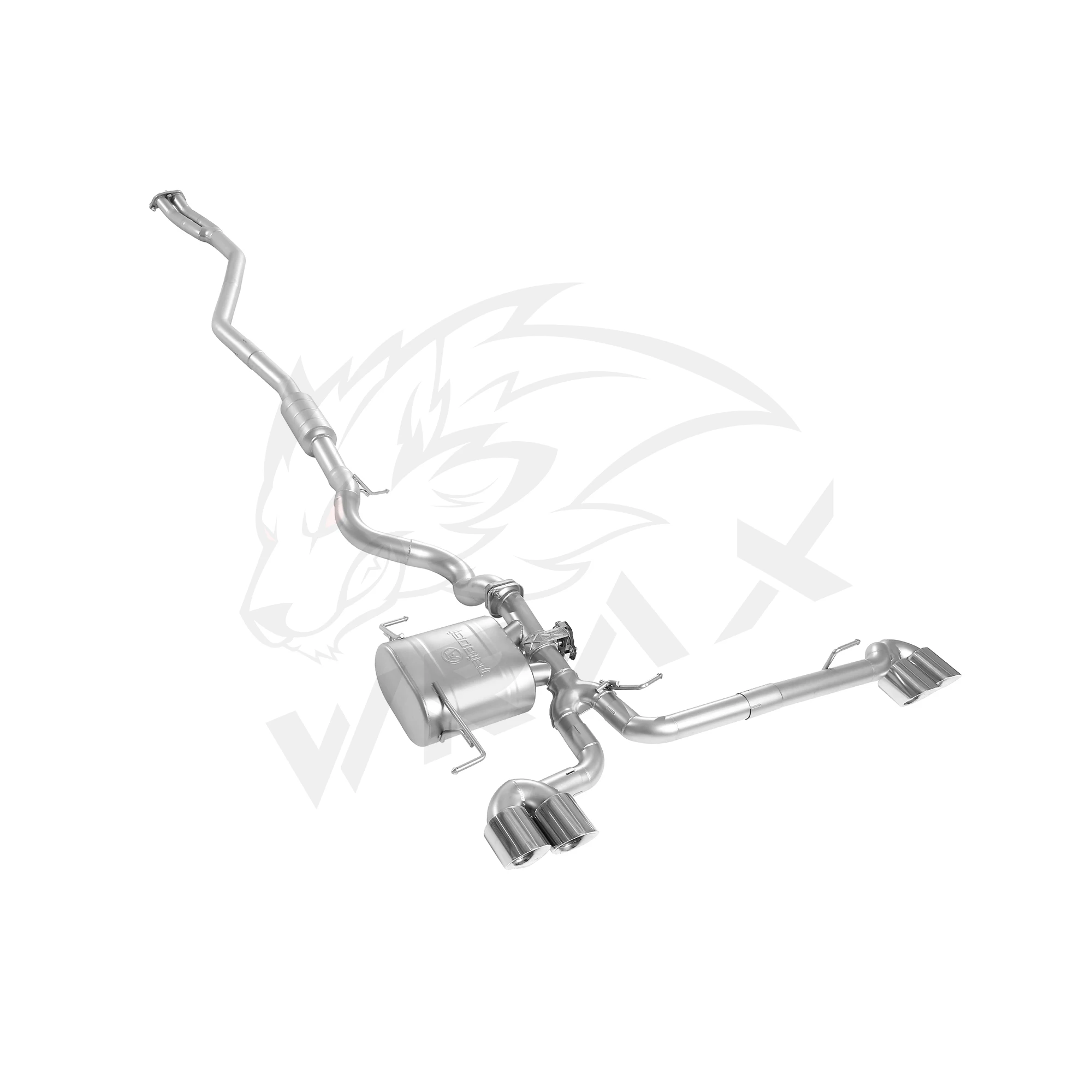 Escape WRAX Catback BMW Serie 3 E90 de acero inoxidable 2005-2013 - imagen 2