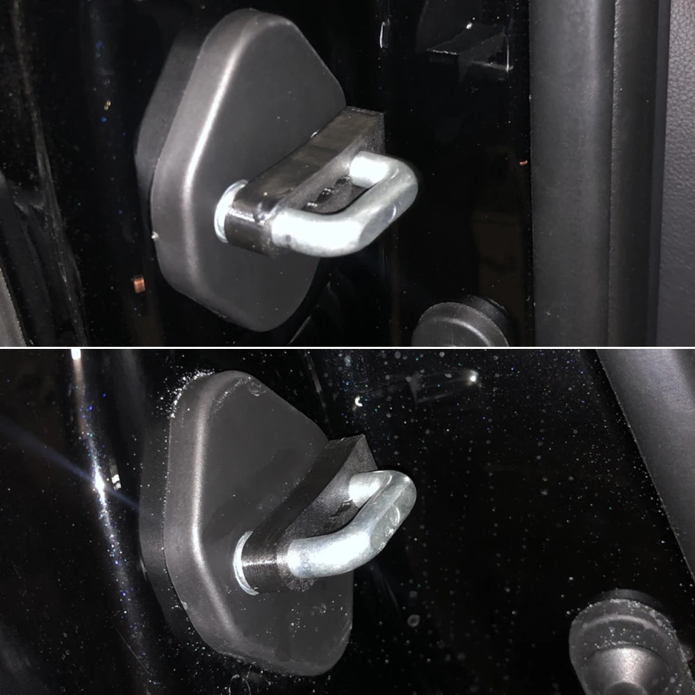 Amortiguador de sonido para cerradura de puerta, amortiguación para Toyota Land Cruiser Prado J150 J120 2002 - 2018 Lexus GX 400/460 - imagen 5