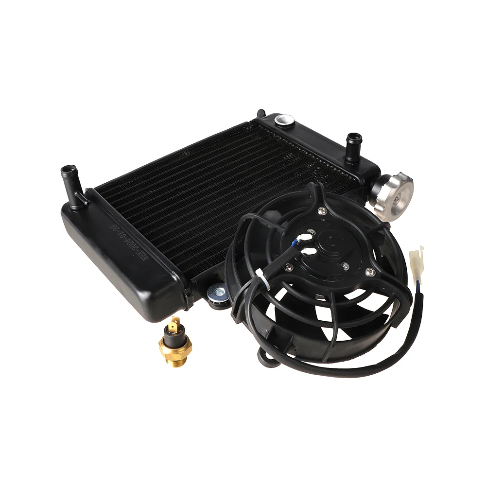 Radiador refrigeración con ventilador 12V – ATV Quad 150cc 200cc 250cc