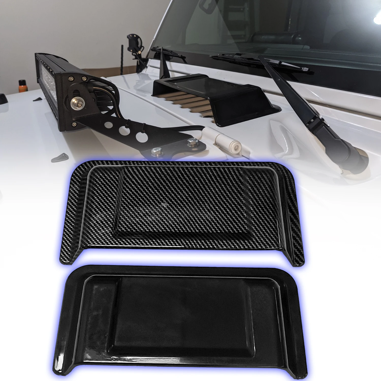 Protector capó motor Jeep Wrangler TJ JK Unlimited 1997-2017