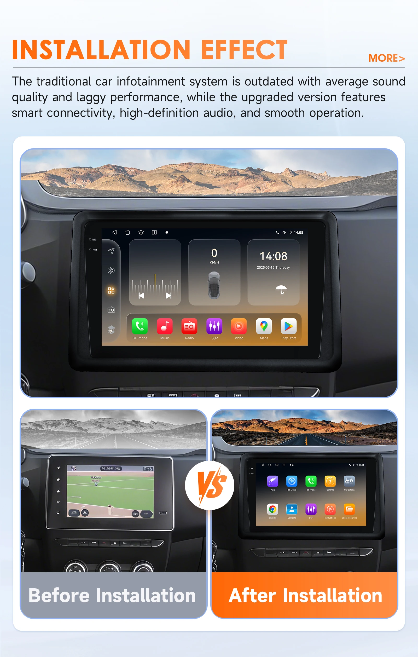 Hizpo Snapdragon 6115 Radio multimedia para Renault Express 2021-2022 - imagen 4