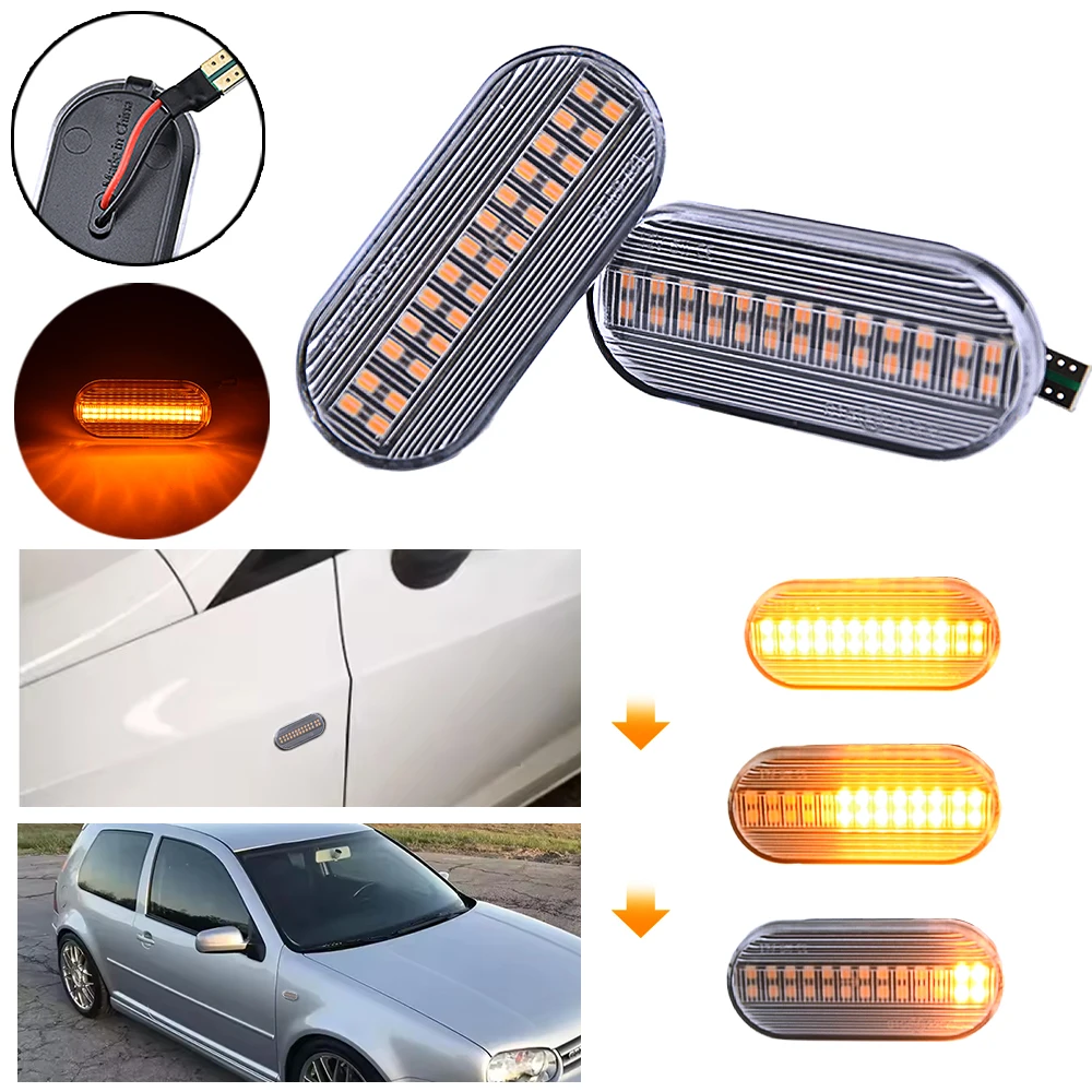 Luz LED lateral dinámica para Seat Leon 1P Ibiza Toledo Exeo - imagen 4