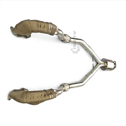 Colector escape deportivo inoxidable Subaru STI S204 3.0