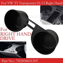 Portavasos 7H285860130 para Volkswagen T5 con volante a la derecha