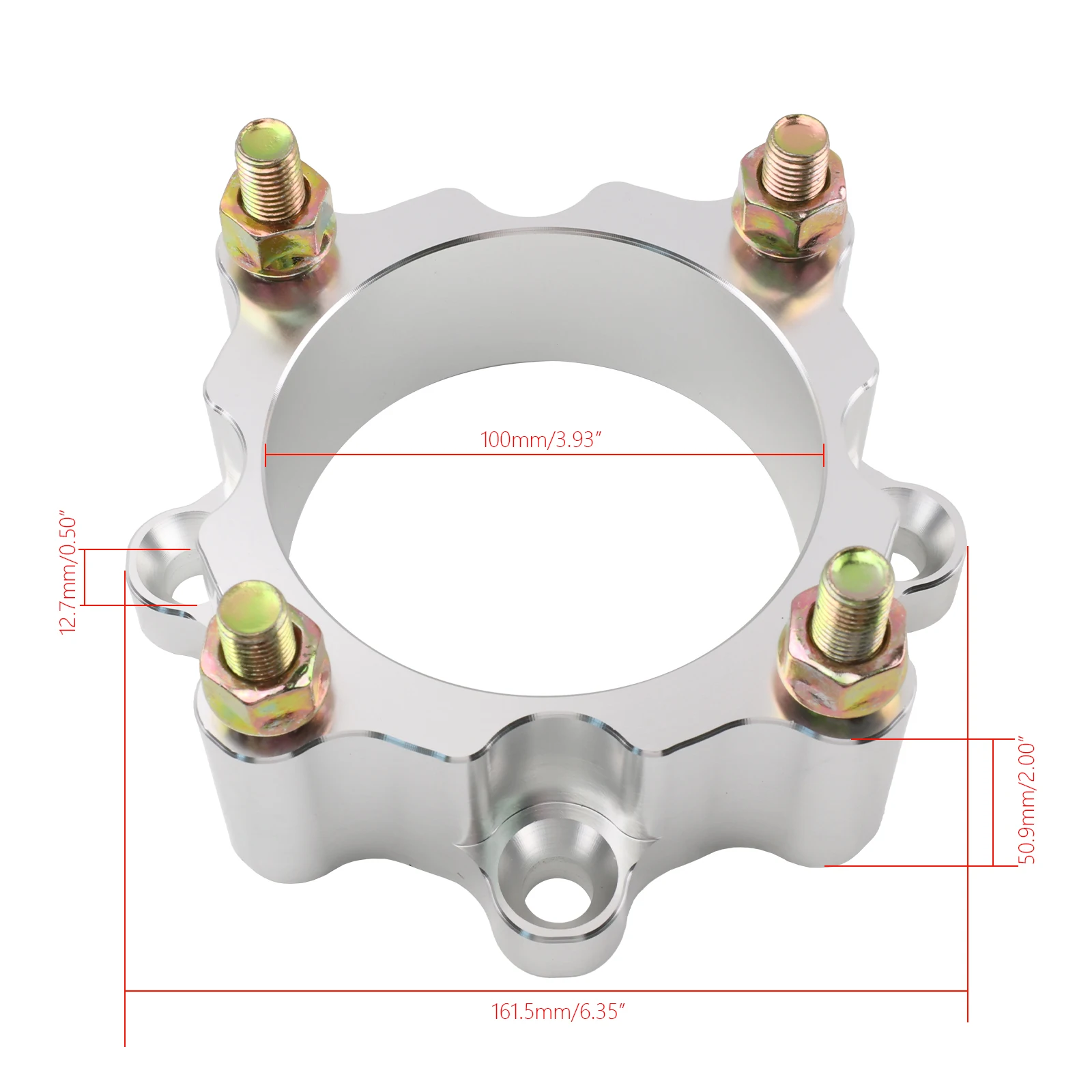 Separadores de rueda 50,8 mm 4x137 M12 para Can-Am Maverick X3 - imagen 2