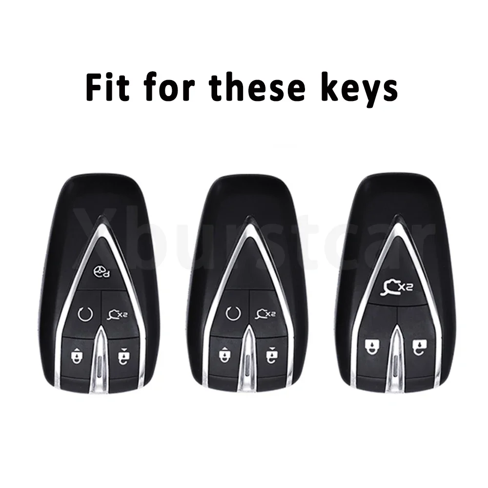 Funda transparente de TPU para llave remota de coche Xburstcar - imagen 2