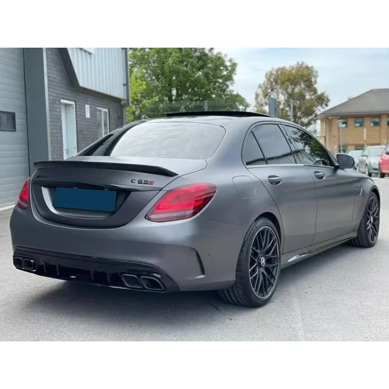 Alerón trasero V carbono Mercedes-Benz W205 Coupé AMG - imagen 2