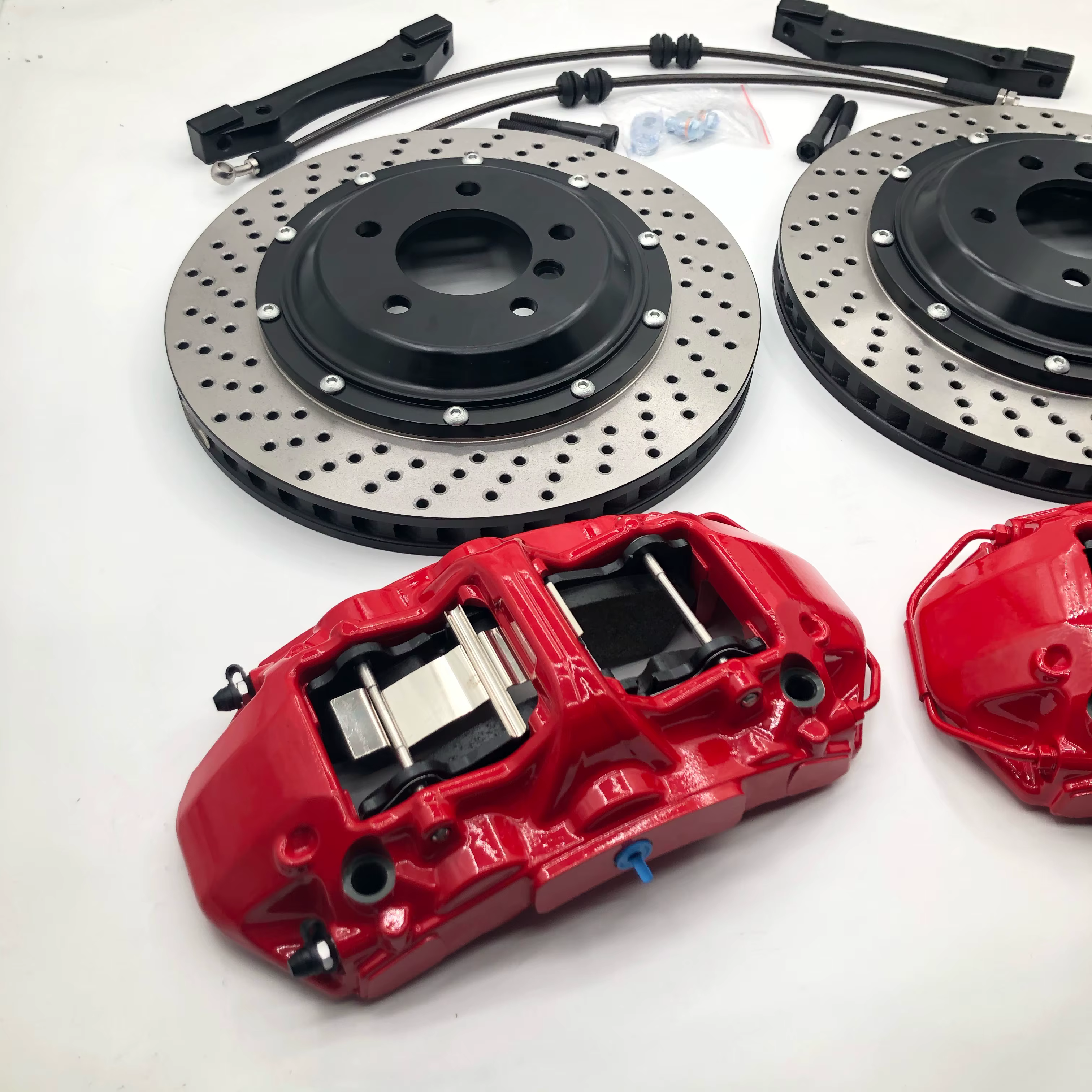Kit frenos grandes pinzas 6 pistones Mercedes W204 W205 rotores