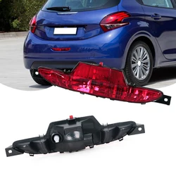 Luz antiniebla trasera para Peugeot 208 2012-2020 parachoques