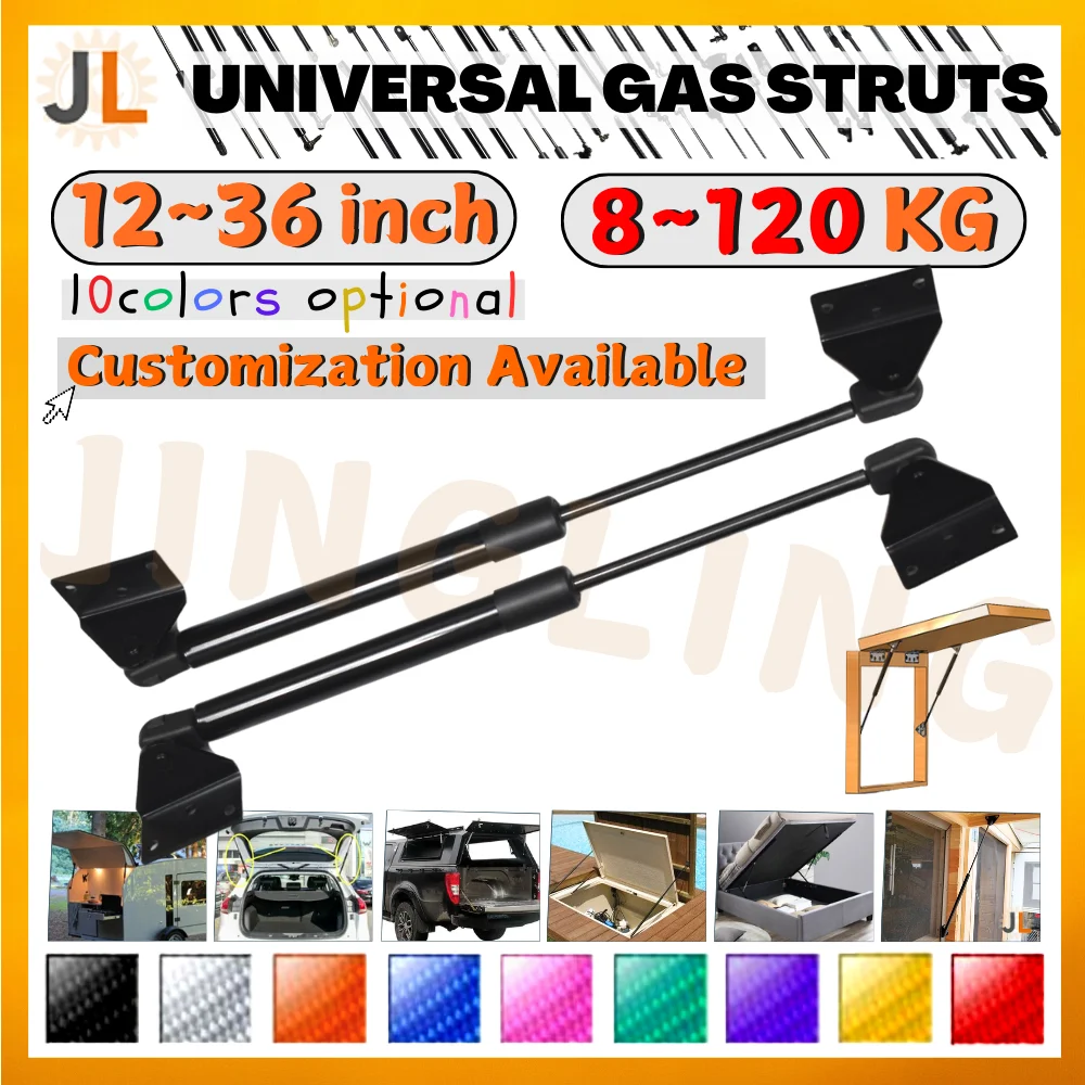 Muelle de gas universal 305 mm para portón de furgoneta o caravana