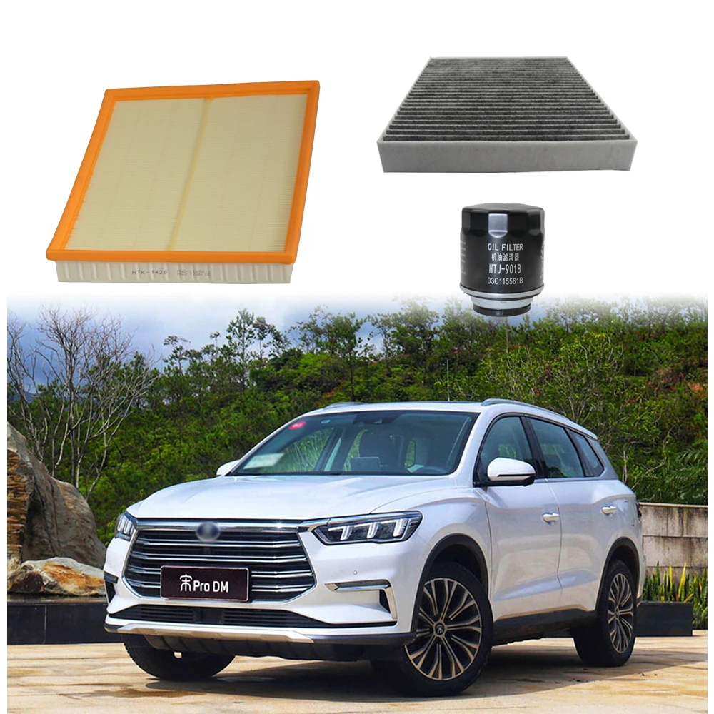 Kit Filtros BYD Song Pro DM 1.5 T-Hybrid - Aceite, Aire, Habitáculo - imagen 2