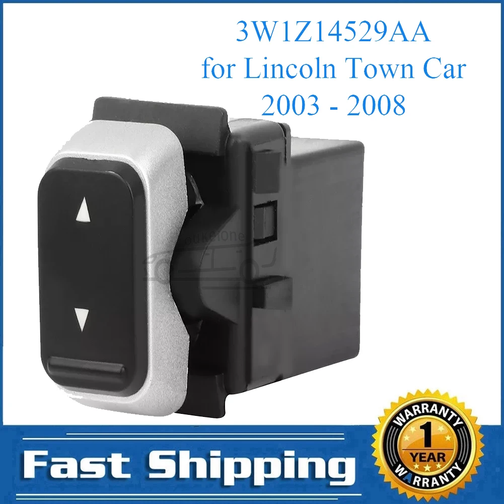 3W1Z14529AA Interruptor elevalunas para Lincoln Town Car 2003-2008