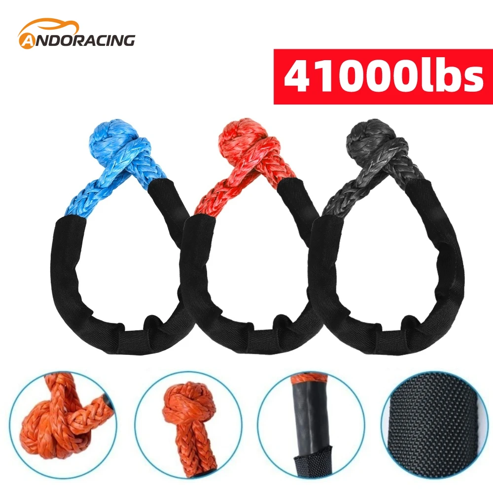 Correa de remolque con funda protectora para Jeep SUV todoterreno