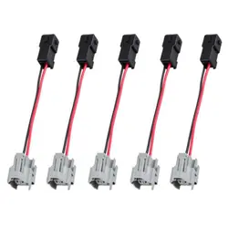 Adaptador conector inyector Denso hembra a Bosch EV1 macho con cable