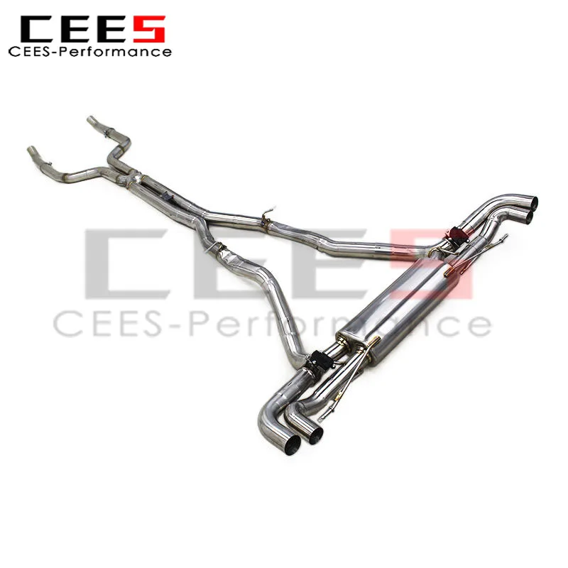 Escape cat-back con válvulas Edades para BMW X5 M60i G05 4.4 - imagen 3