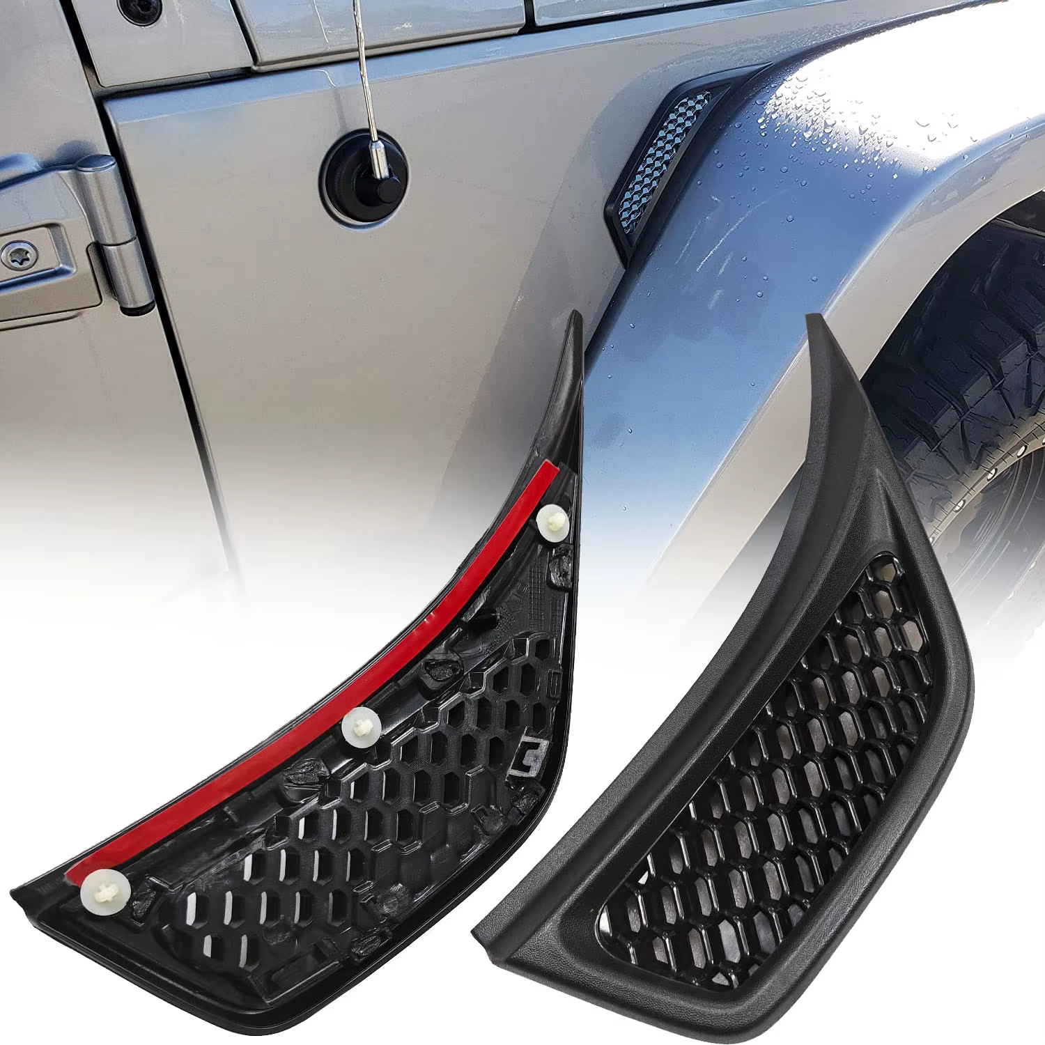 Embellecedor arco de rueda 68297664AE para Jeep Wrangler JL / Gladiator