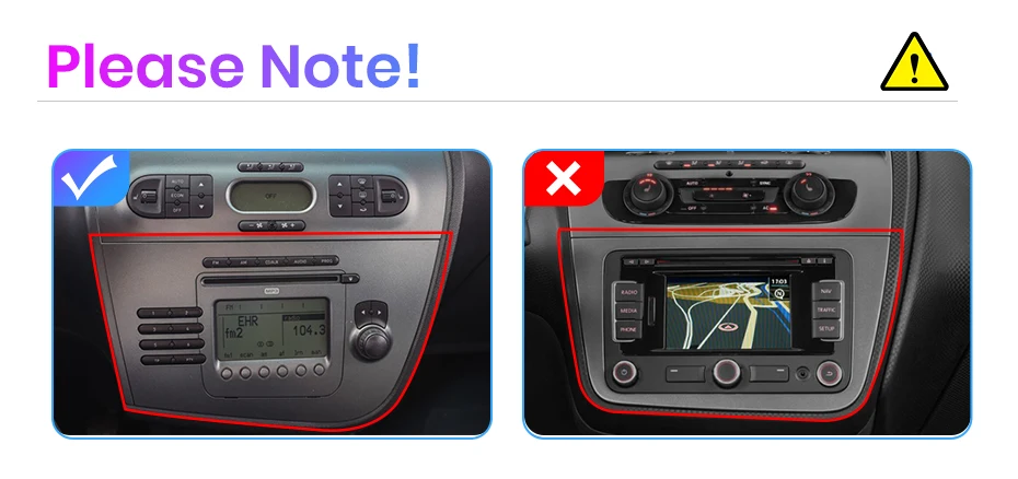 Radio JIUYIN 2Din para Seat León 2 MK2