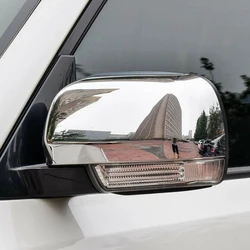 Cubiertas cromadas retrovisores Mitsubishi Pajero V80 2007-2021