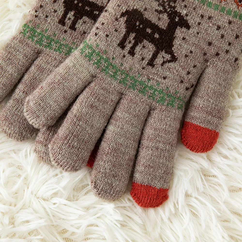 Guantes de invierno para mujer con pantalla táctil y forro polar - imagen 2