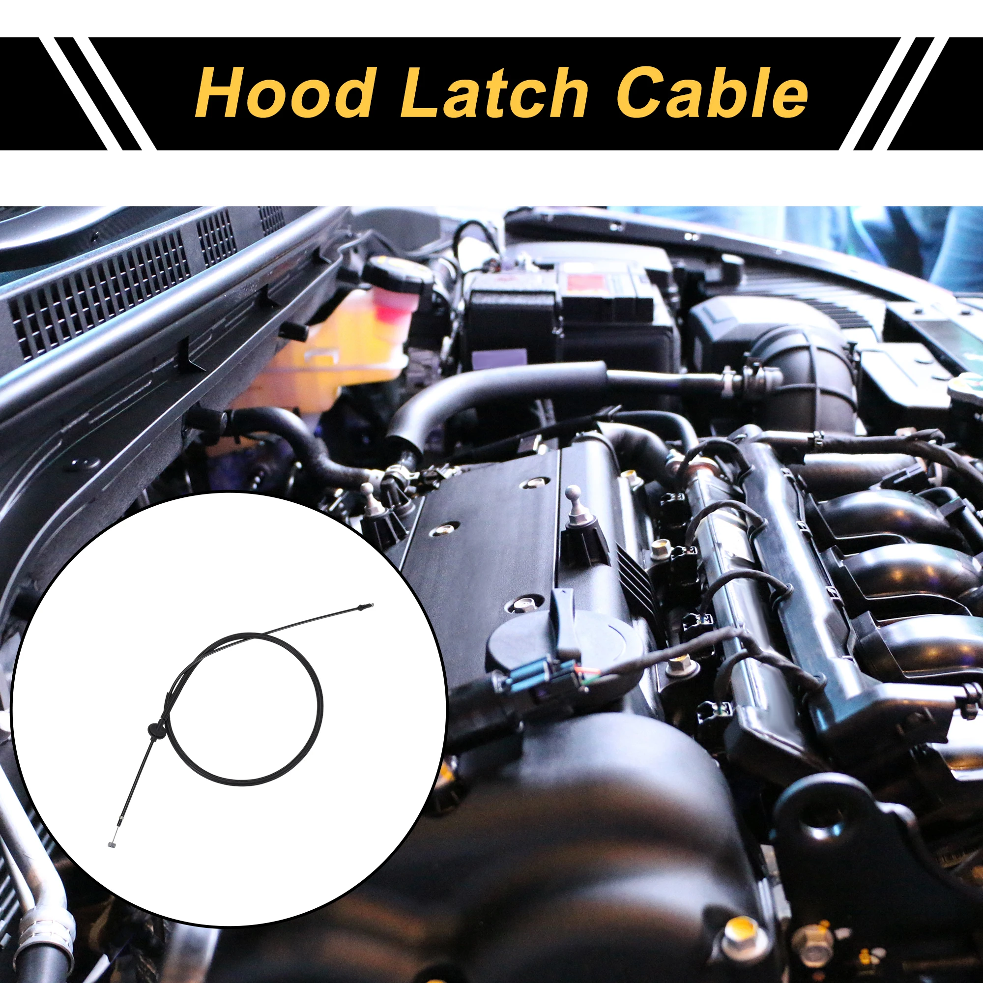 Cable apertura capó UXCELL 8R1823535 para Audi A4 S4 A5 S5 Q5 SQ5