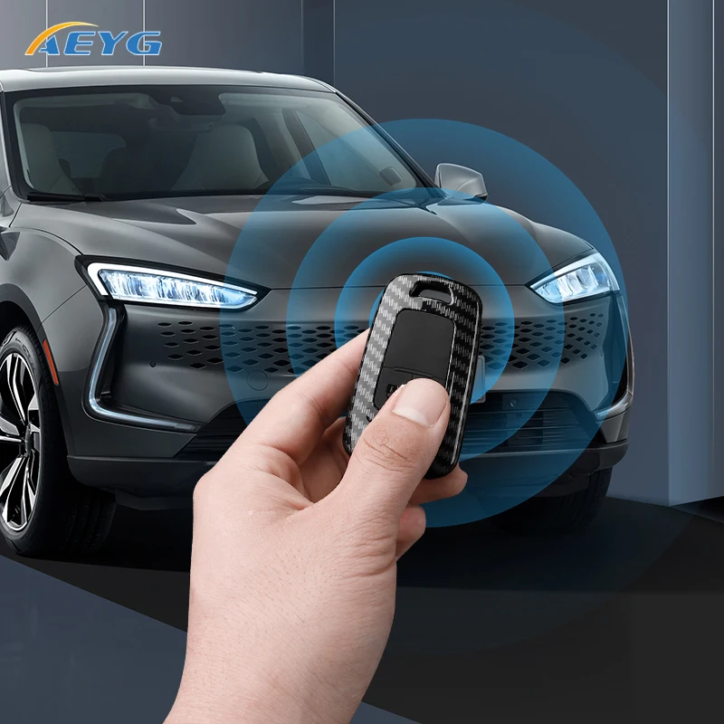 Funda de llave para Chevrolet Cruze en ABS efecto carbono - imagen 3