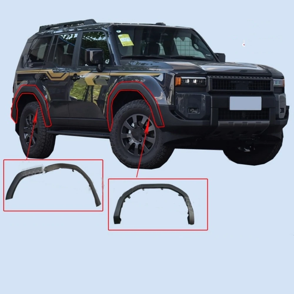Guardabarros ampliados Toyota Prado LC250 – accesorio de tuning - imagen 2