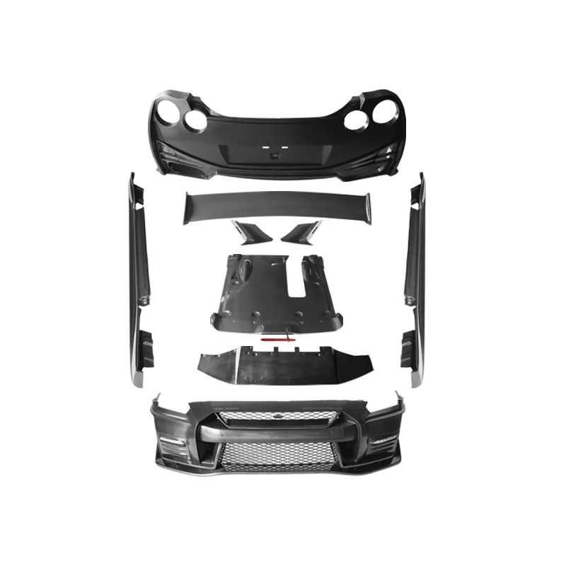 Langyu Kit falda lateral Nissan GTR R35 – parachoques