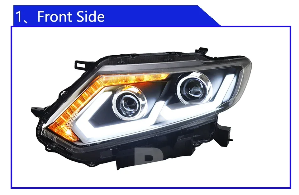 Acabado y calidad del conjunto de faros
