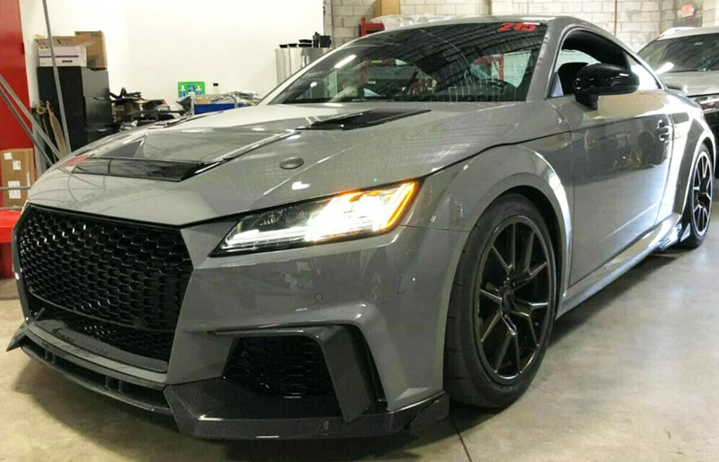 Divisor de parachoques de fibra de carbono para Audi TT RS MK3 - imagen 3