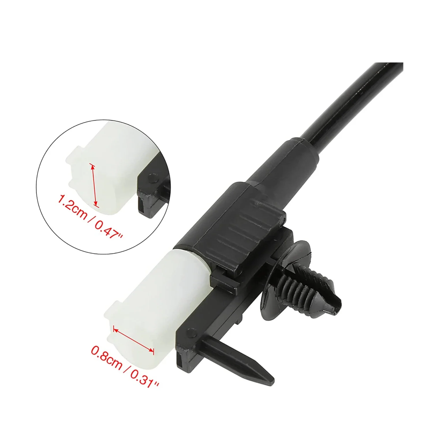 THREEON-pastillas de freno BWS7023, Sensor de desgaste delantero para Land Rover Discovery L550, L539, X260, X540, X761, L538, 896mm, LR061394, LR072544 - imagen 2