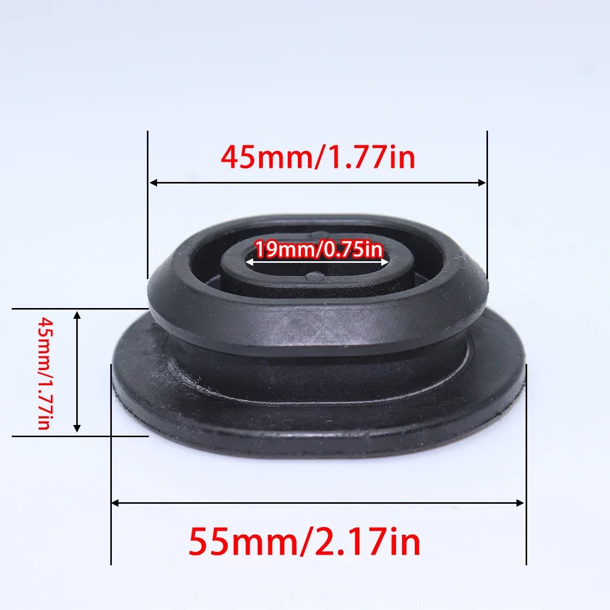 Soporte buje goma radiador e intercooler – VW Golf MK5, Jetta Mk4, Passat B6 - imagen 2