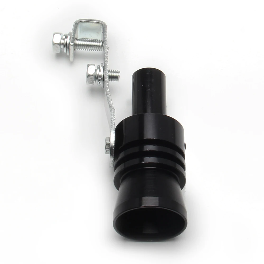 Silbato de aluminio negro para automóvil