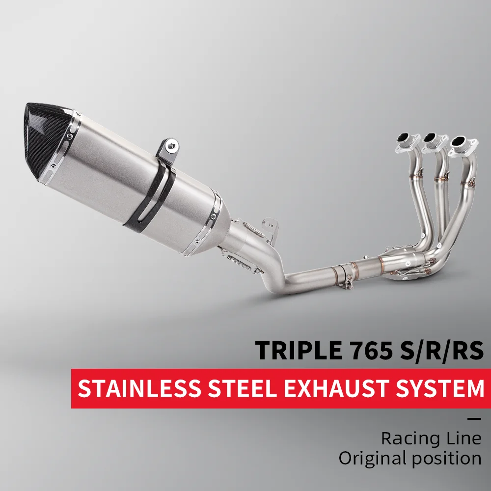 Escape completo acero inoxidable Triumph Street Triple 765 RS