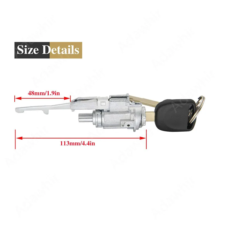 Cilindro de encendido con llave – Honda CR-V, Accord, Pilot, Acura MDX