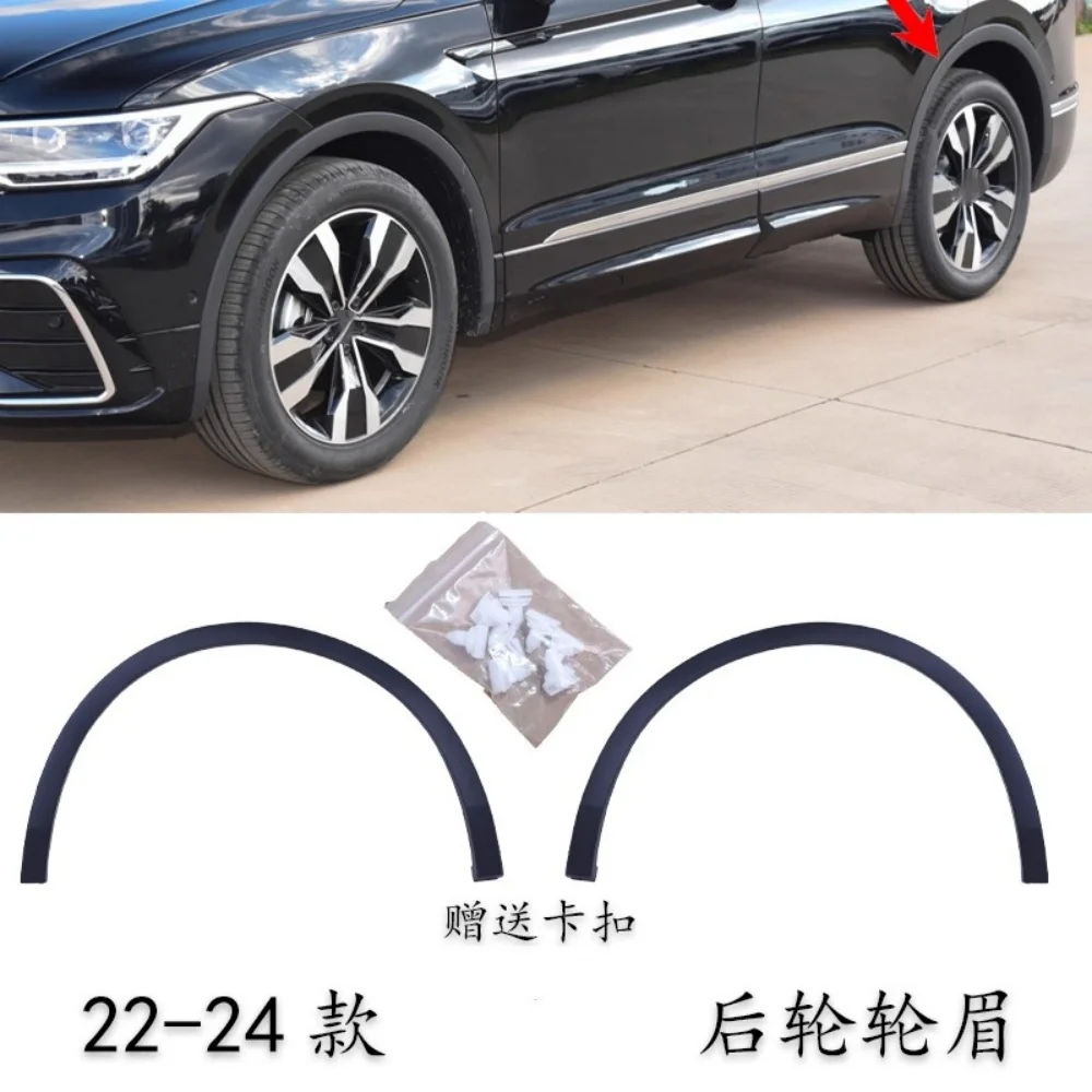 Bengalas guardabarros anchas VW Tiguan L R-Line 2022-2024 sin pintar - imagen 3