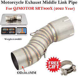 Escape Slip On 51mm acero inoxidable – QJMOTOR SRT800X 2023