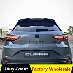Alerón trasero Cupra para Seat Leon MK3 5F negro brillante