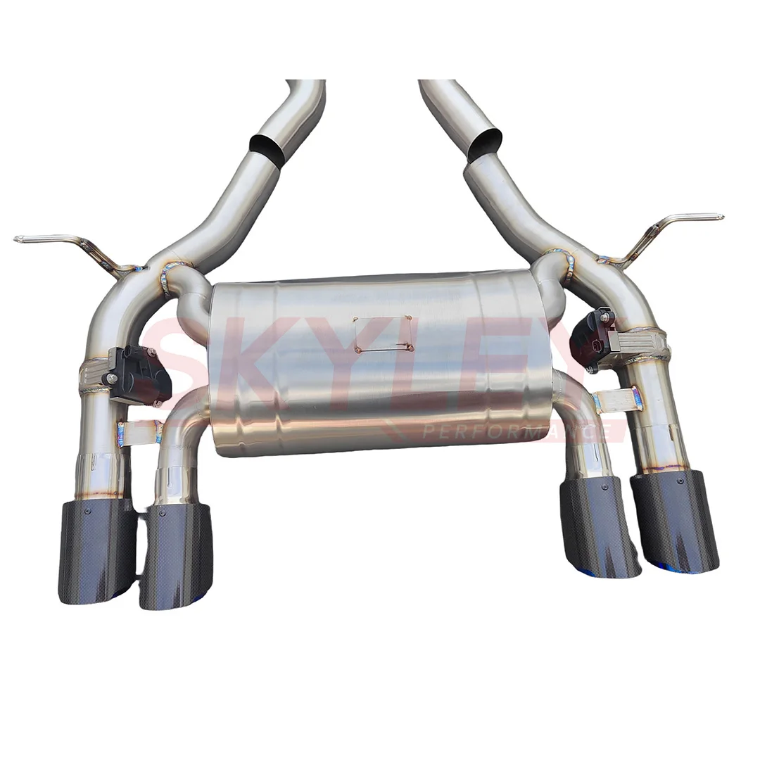 Escape cat-back Skyley de acero inoxidable para BMW M3 F80/M4 F82 S55 - imagen 2