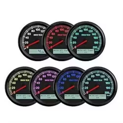 Velocímetro GPS con odómetro y brújula – 12V/24V universal coche moto