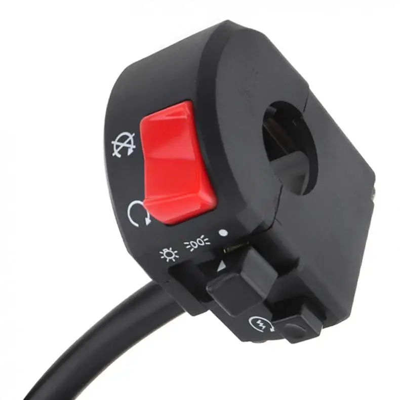 Piña derecha Suzuki 300 cc, 22 mm, con arranque y luces LED - imagen 3