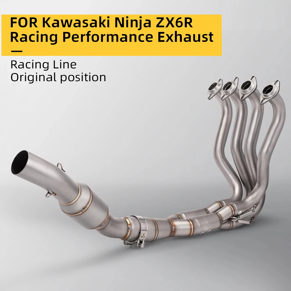 Escape deportivo Kawasaki ZX6R ZX636 ZX-6R 2009-2022