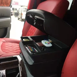 Reposabrazos central giratorio con almacenamiento – Nissan Patrol Y62