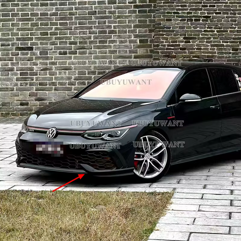 Kit canard y divisor delantero VW Golf MK8 GTI R-Line 2020+ - imagen 5