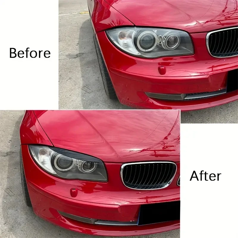 Párpados malvados faro delantero BMW Serie 1 E81 E82 E87 E88 2004-2013 - imagen 2