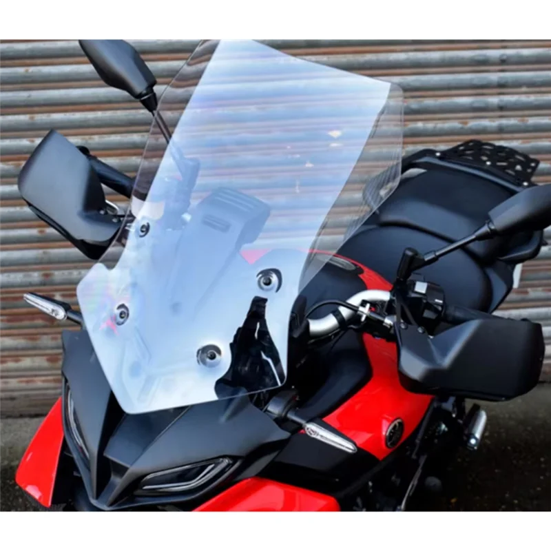 Extensiones de guardamanos, accesorio para motocicleta, Protector de mano, parabrisas para Tracer 9 GT 2021 2022, negro - imagen 5