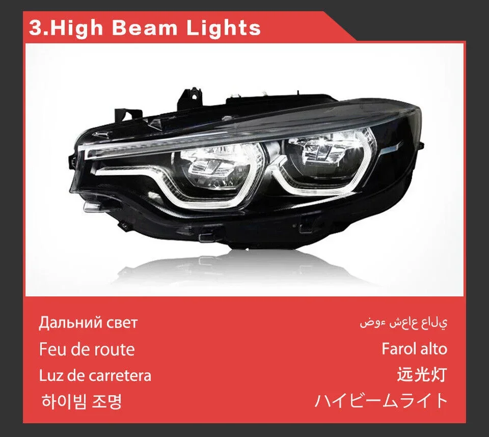 Sewiyolin kit luces LED para BMW Serie 3 F32 F36 F82 2013-2019 - imagen 4