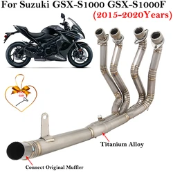 Escape de titanio para Suzuki GSX-S1000 y GSX-S1000F 2015-2020